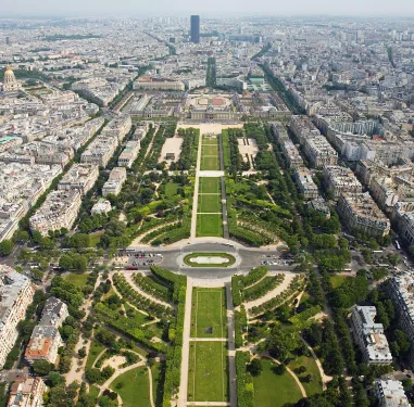 Zahrada Champ-de-Mars