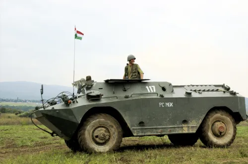 A D-442 FUG Armored Reconnaissance Vehicle