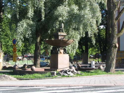 Fontaine du Lion à Turku