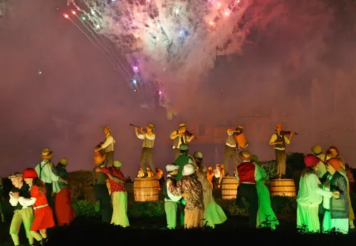 Cinéscénie v Puy du Fou