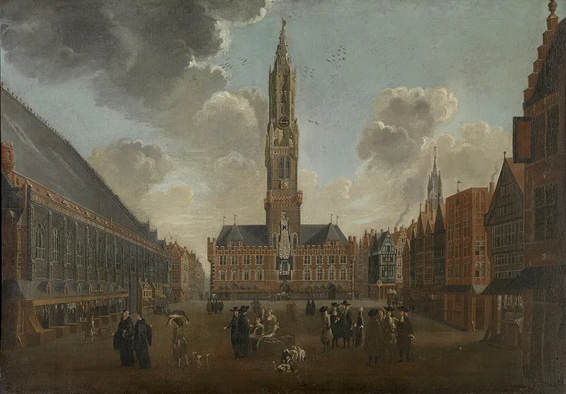 Náměstí Markt v Bruggách