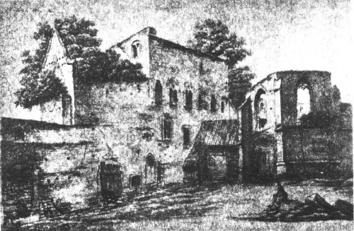 Ruina Retscher ve Špýru