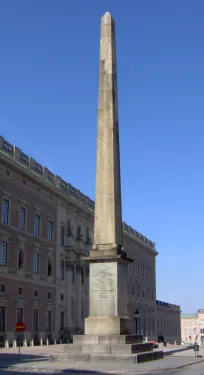 Obelisk ve Stockholmu