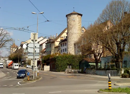 Dolní vězeňská věž v Schaffhausenu