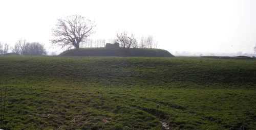 Hradní návrší Butte Saint-Clair