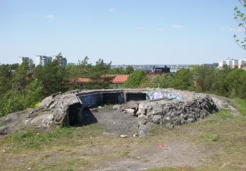 Skanskvarnové protiletadlové postavení