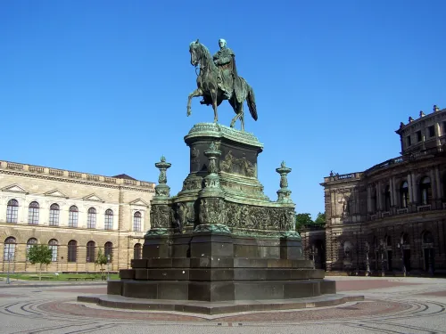 Památník krále Johanna v Drážďanech