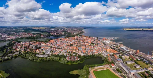 Historické centrum Stralsundu a Wismaru