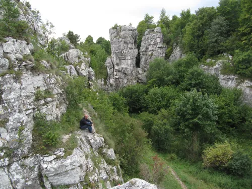 Travertinový útvar Dreveník