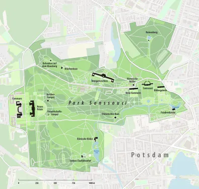 Čínský dům v parku Sanssouci