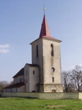 Kostel Narození svatého Jana Křtitele ve Vlkově nad Lesy