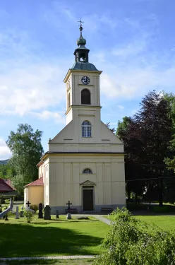 Evangelický kostel v Komorní Lhotce