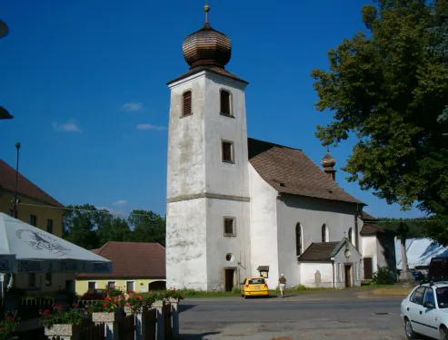 Kostel Narození svatého Jana Křtitele v Českém Rudolci