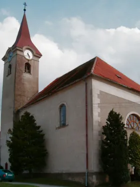 Kostel Nanebevzetí Panny Marie a svatého Ondřeje ve Starém Hobzí