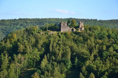 Zřícenina hradu Egerberk