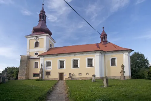 Kostel Nejsvětější Trojice v Mlázovicích