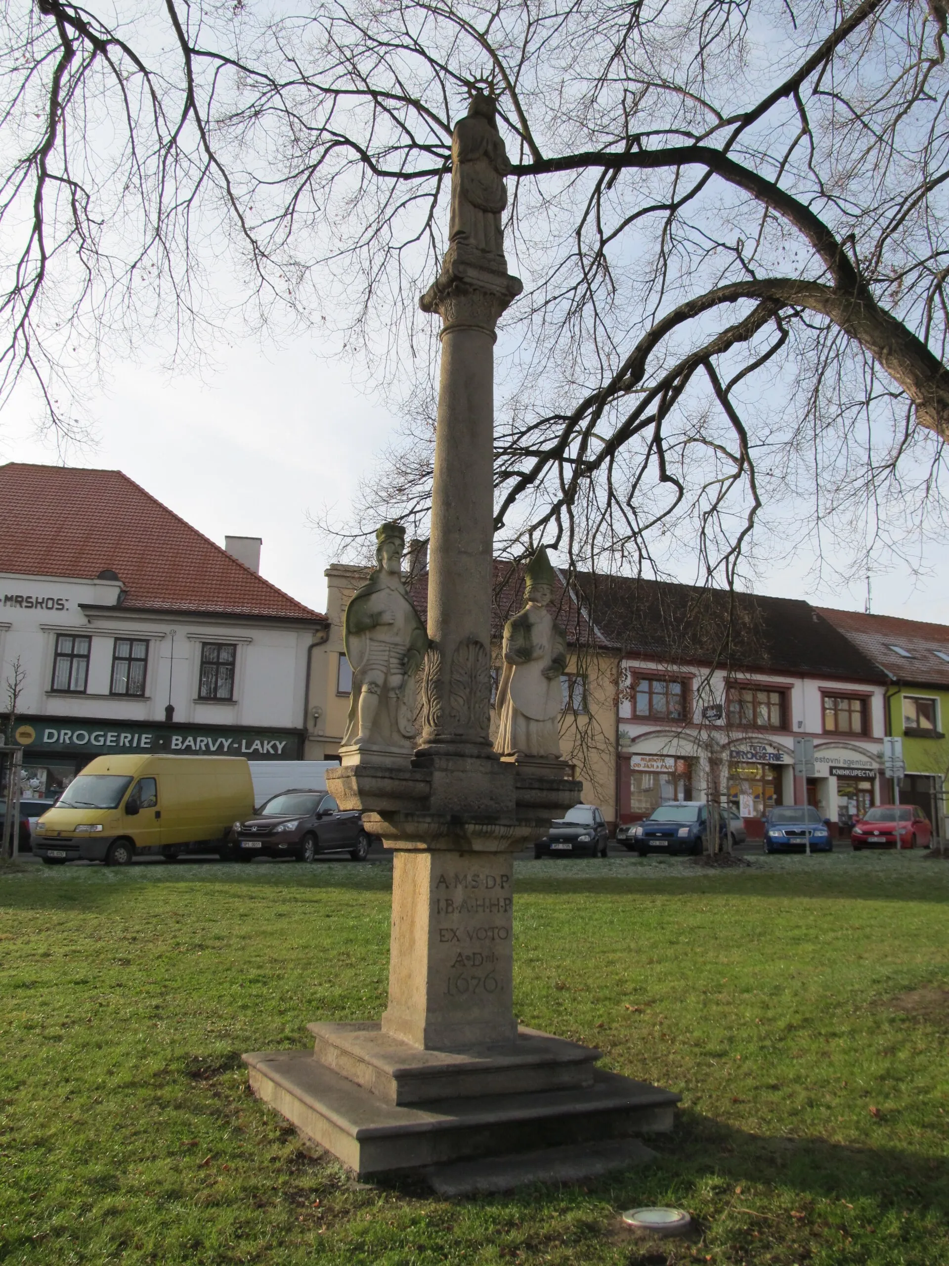 Mariánský sloup v Přešticích