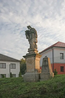 Socha svatého Jana Nepomuckého v Kunčicích