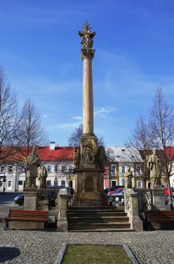 Sloup Nejsvětější Trojice v Klášterci nad Ohří