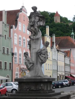 Válečný pomník města Landshut „Německý dub“