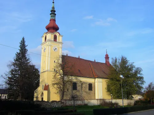 Kostel svatého Václava v Hulíně