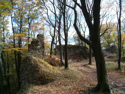 Ruina del castillo de Kyšperk