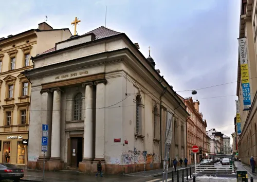 Kostel svatého Kříže v Praze na Novém Městě