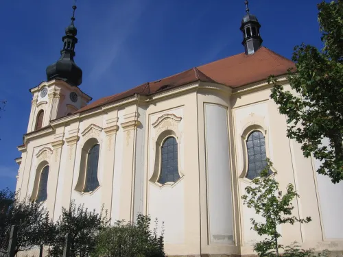 Kostel Narození svatého Jana Křtitele v Městě Touškově