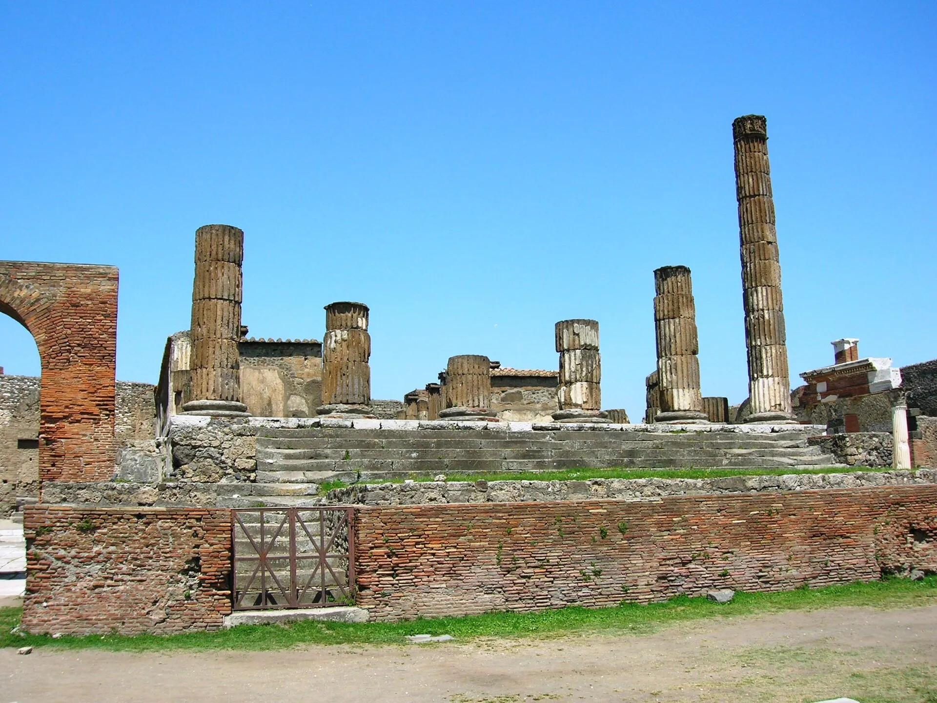 Chrám Jupitera v Pompejích