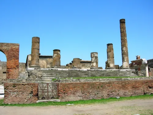 Chrám Jupitera v Pompejích