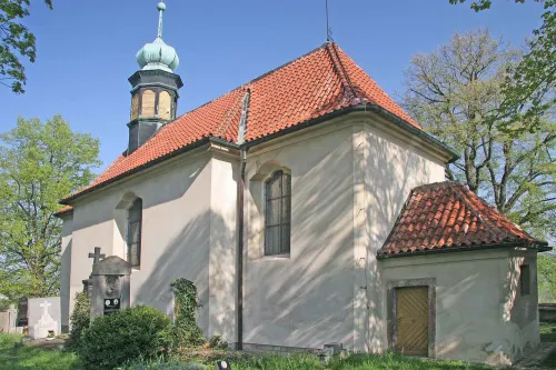 Kostel svatého Jana Nepomuckého v Tetíně