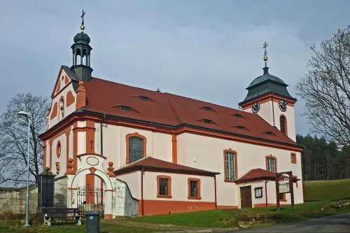 Kostel svatého Jana Nepomuckého v Jetřichovicích