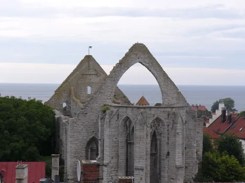 Ruina kostela Sankta Katarina ve Visby
