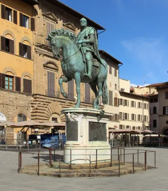 Jezdecká socha Cosima I. de’ Medici