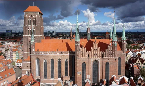 Konkatedrální bazilika Nanebevzetí Panny Marie v Gdaňsku