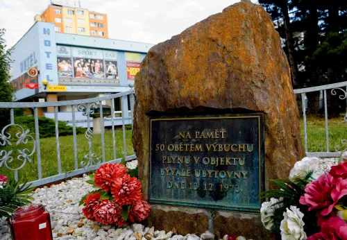 Výbuch ubytovny v Tachově