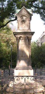 Ancien monument Bach à Leipzig