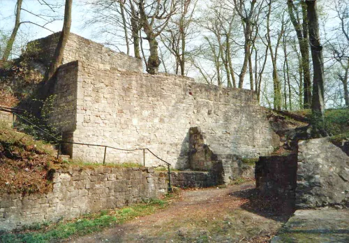 Ruines du château d'Asseburg