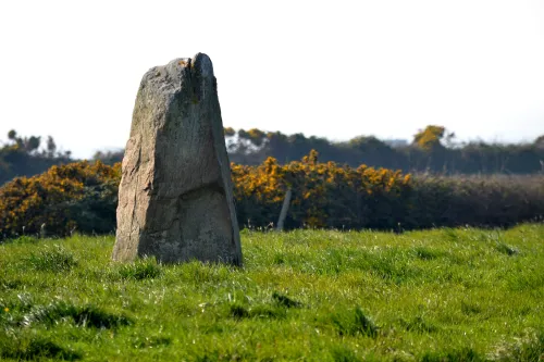 Menhir at Bergerie des Etennevaux