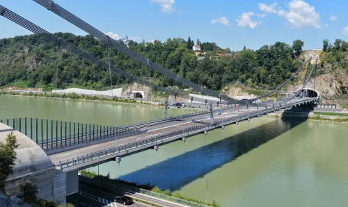 Donautalbrücke v Linci