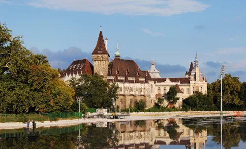 Vajdahunyad-vár v Budapešti