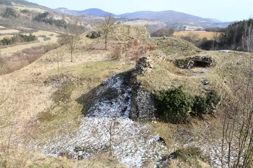 Zřícenina hradu Tetín