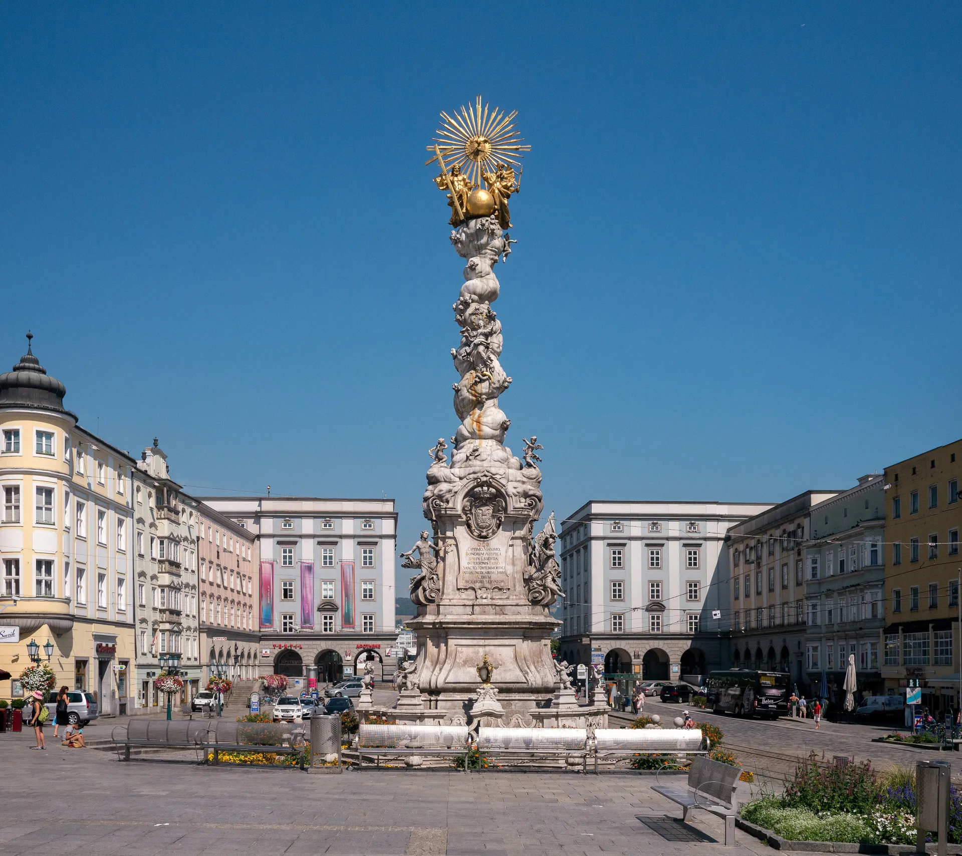 Sloup Nejsvětější Trojice ve Vídni