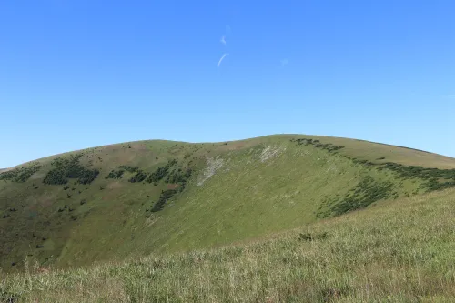 Cima Ostredok en la Gran Fatra