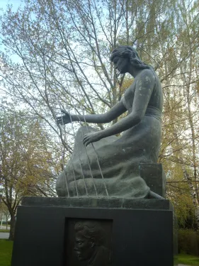 Statue Klemetti-Kuula à Seinäjoki