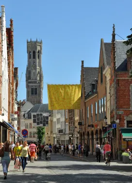 Steenstraat v Bruggách