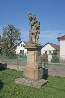 Socha Panny Marie v Třesovicích
