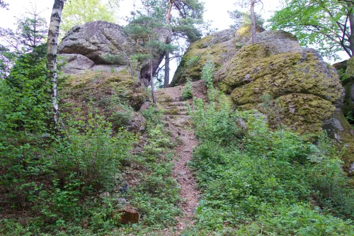 Skalní útvar Heidenstein