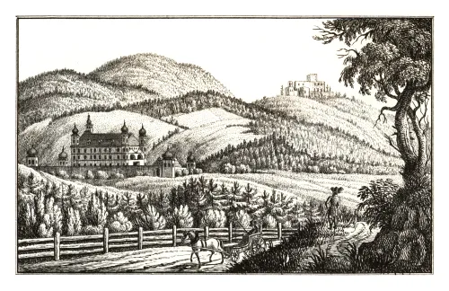 Zřícenina hradu Schrattenberg