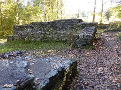 Zřícenina hradu Bachsfall